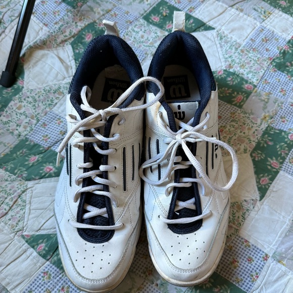 Wilson Blue and White Sneakers - Picture 9 of 11